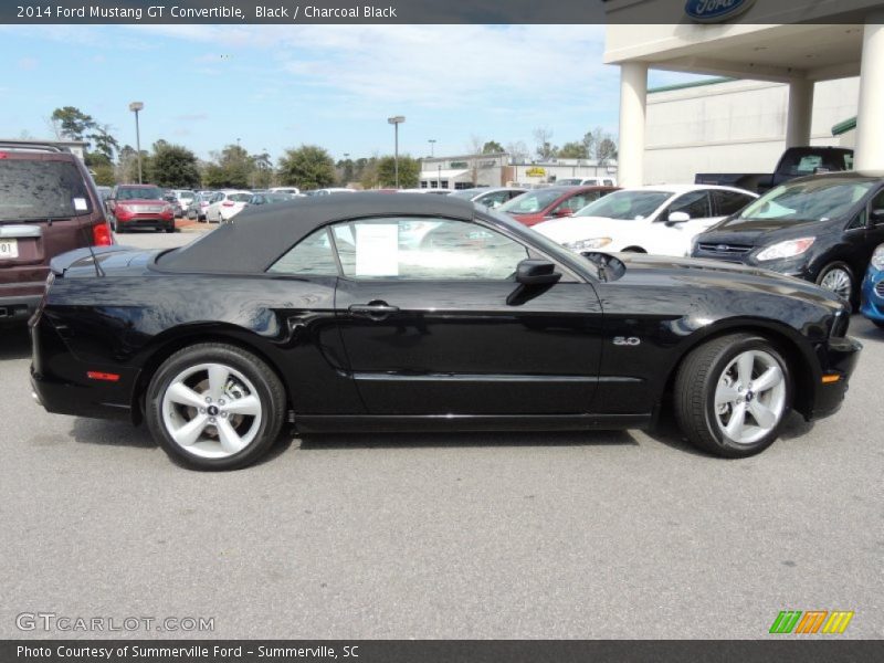 Black / Charcoal Black 2014 Ford Mustang GT Convertible