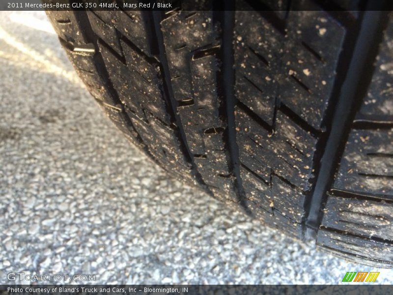 Mars Red / Black 2011 Mercedes-Benz GLK 350 4Matic