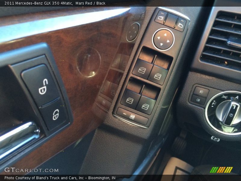 Mars Red / Black 2011 Mercedes-Benz GLK 350 4Matic