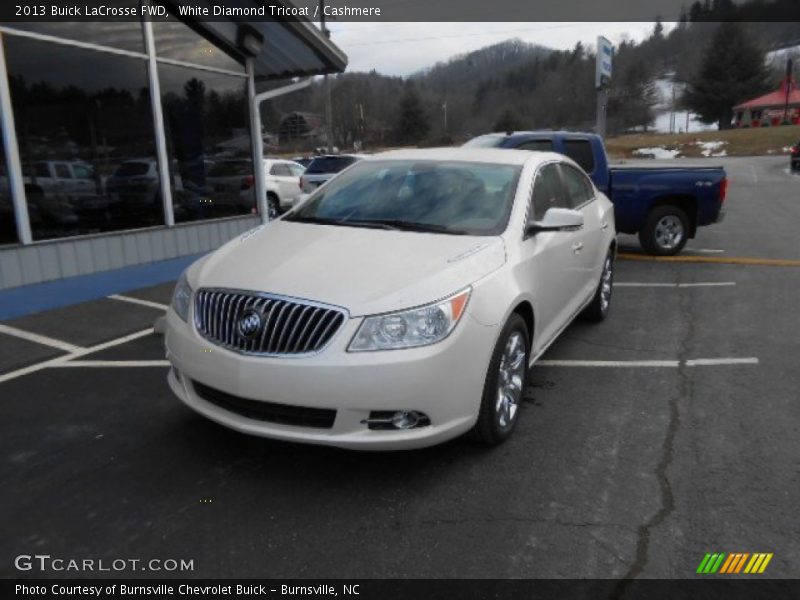 White Diamond Tricoat / Cashmere 2013 Buick LaCrosse FWD