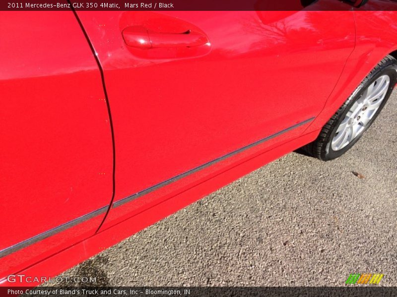 Mars Red / Black 2011 Mercedes-Benz GLK 350 4Matic