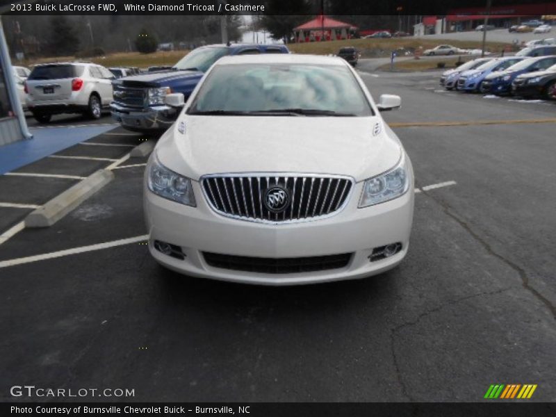 White Diamond Tricoat / Cashmere 2013 Buick LaCrosse FWD