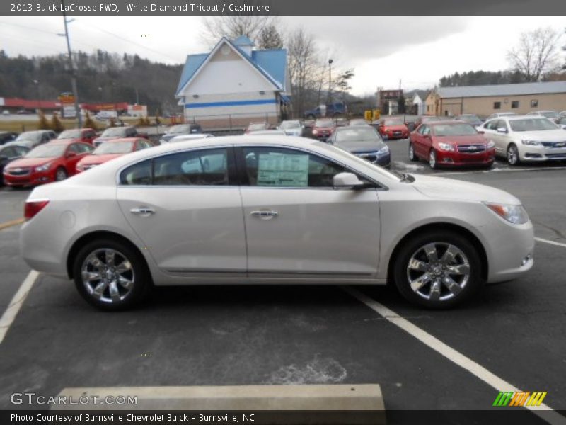 White Diamond Tricoat / Cashmere 2013 Buick LaCrosse FWD