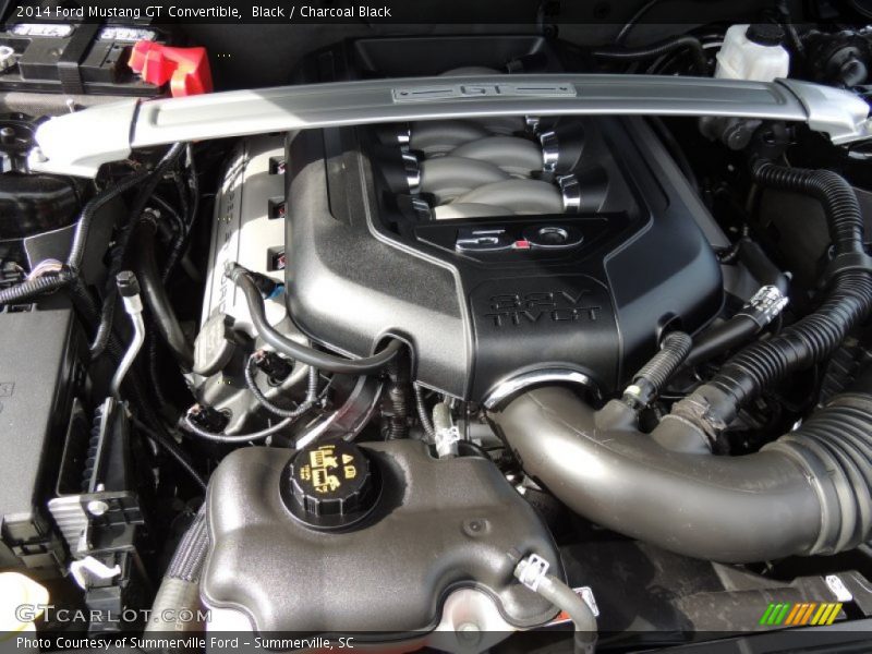  2014 Mustang GT Convertible Engine - 5.0 Liter DOHC 32-Valve Ti-VCT V8