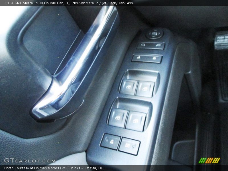Quicksilver Metallic / Jet Black/Dark Ash 2014 GMC Sierra 1500 Double Cab