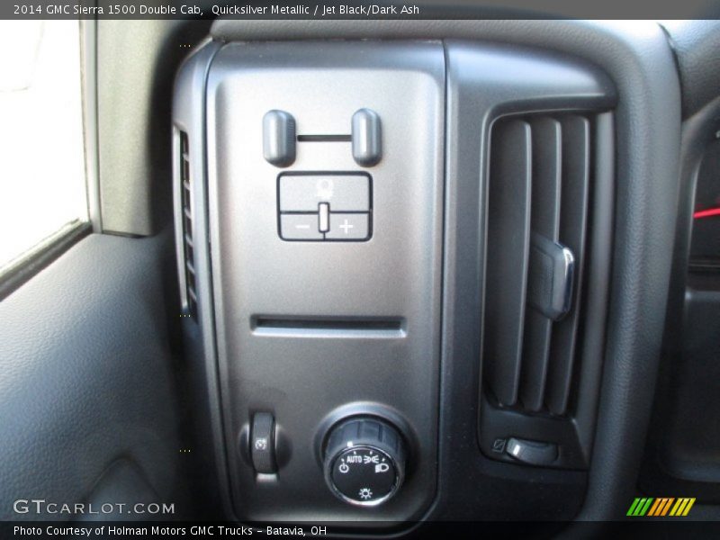 Quicksilver Metallic / Jet Black/Dark Ash 2014 GMC Sierra 1500 Double Cab