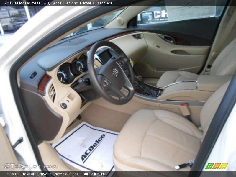 White Diamond Tricoat / Cashmere 2013 Buick LaCrosse FWD