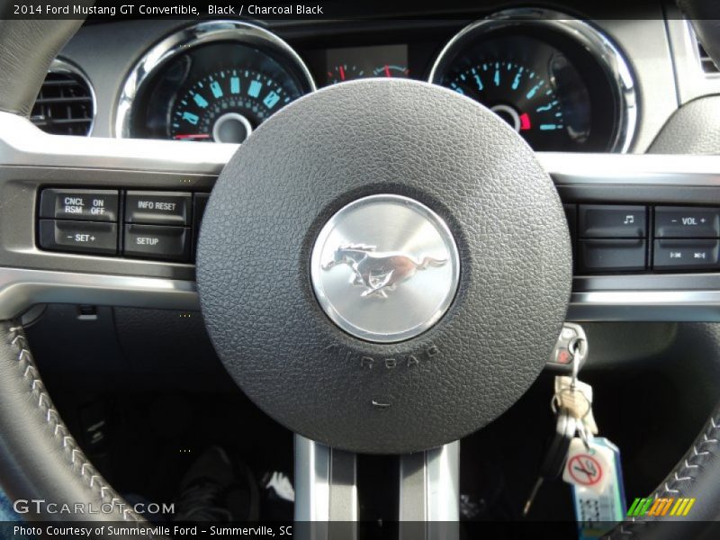 Black / Charcoal Black 2014 Ford Mustang GT Convertible