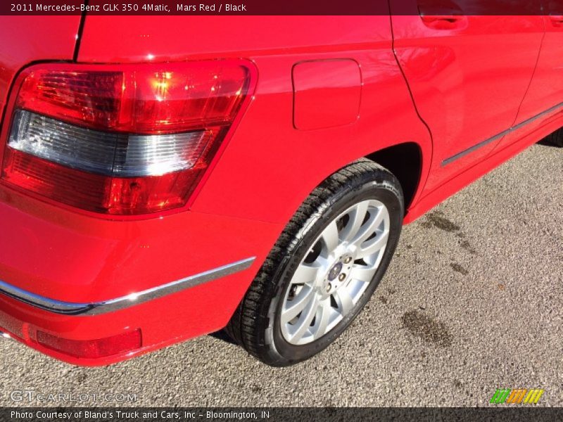 Mars Red / Black 2011 Mercedes-Benz GLK 350 4Matic