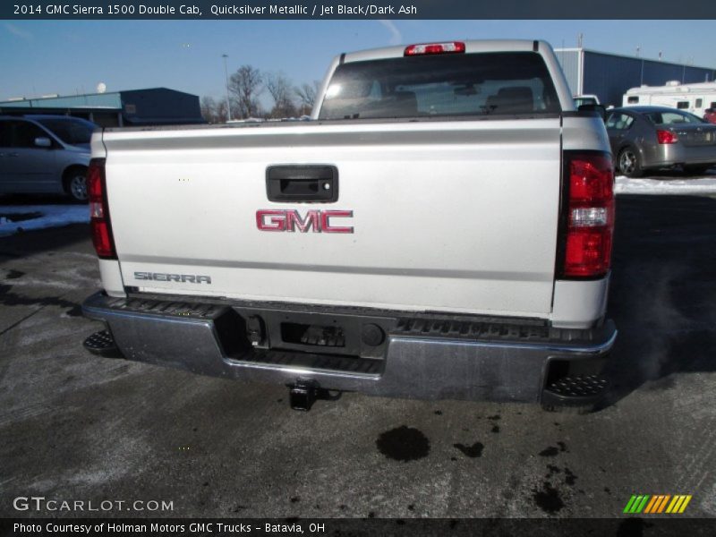 Quicksilver Metallic / Jet Black/Dark Ash 2014 GMC Sierra 1500 Double Cab