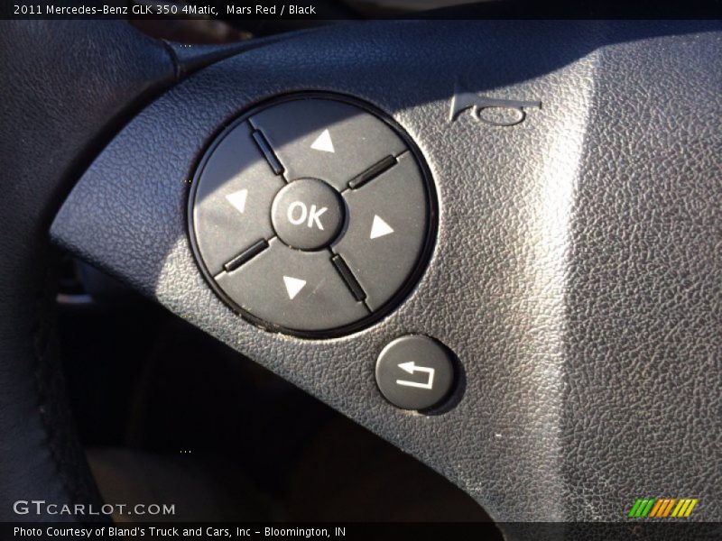 Mars Red / Black 2011 Mercedes-Benz GLK 350 4Matic