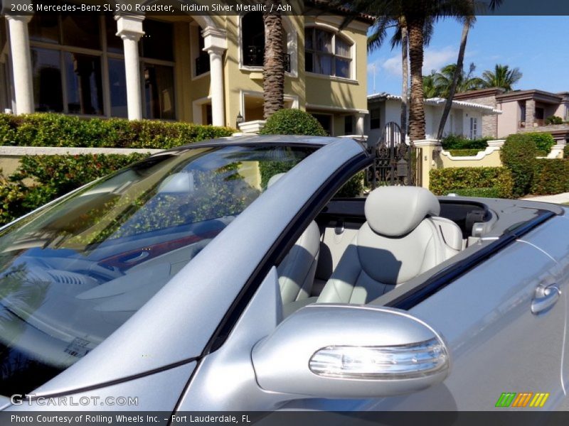 Iridium Silver Metallic / Ash 2006 Mercedes-Benz SL 500 Roadster