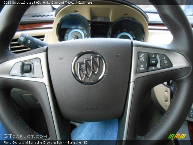 White Diamond Tricoat / Cashmere 2013 Buick LaCrosse FWD