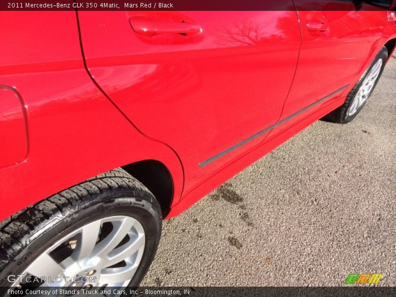 Mars Red / Black 2011 Mercedes-Benz GLK 350 4Matic
