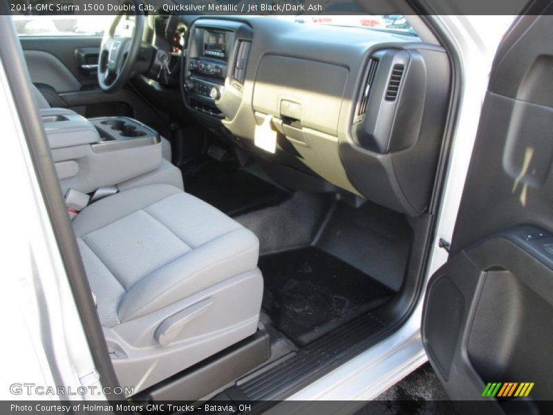 Quicksilver Metallic / Jet Black/Dark Ash 2014 GMC Sierra 1500 Double Cab