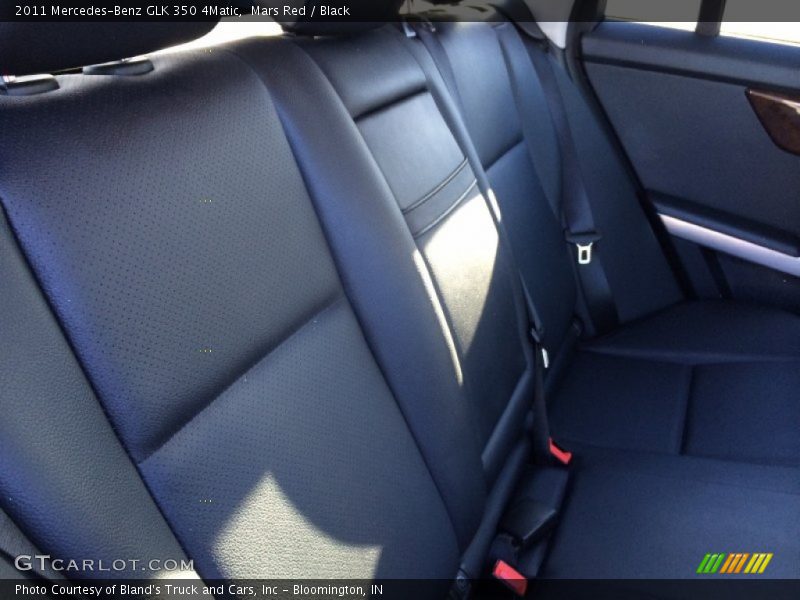 Mars Red / Black 2011 Mercedes-Benz GLK 350 4Matic