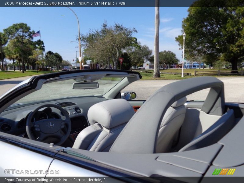 Iridium Silver Metallic / Ash 2006 Mercedes-Benz SL 500 Roadster