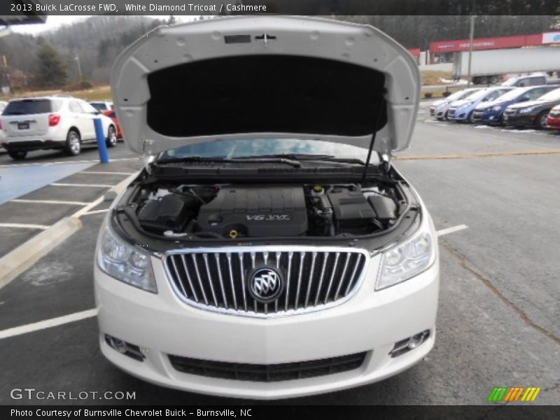 White Diamond Tricoat / Cashmere 2013 Buick LaCrosse FWD