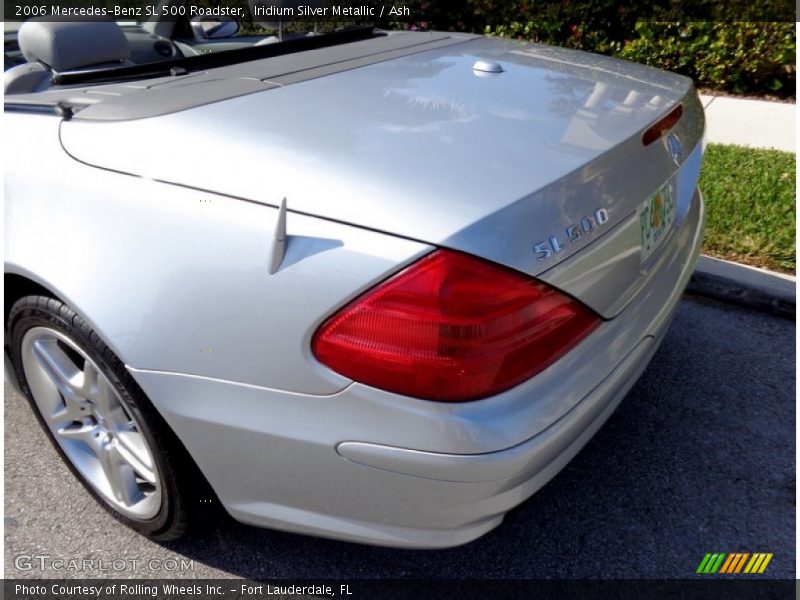 Iridium Silver Metallic / Ash 2006 Mercedes-Benz SL 500 Roadster