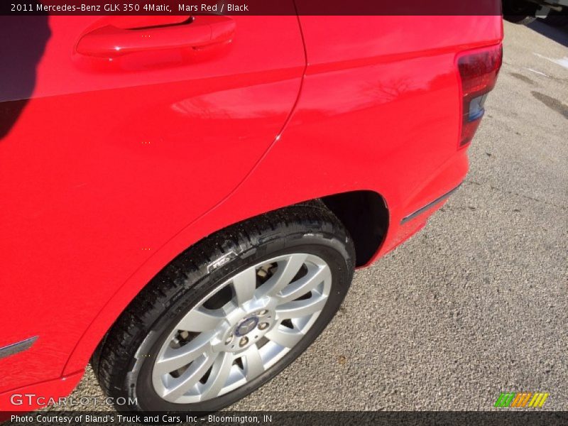 Mars Red / Black 2011 Mercedes-Benz GLK 350 4Matic