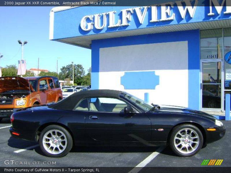 Anthracite Black Mica / Oatmeal 2000 Jaguar XK XKR Convertible
