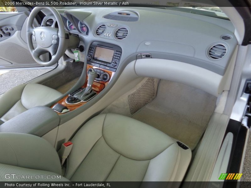 Iridium Silver Metallic / Ash 2006 Mercedes-Benz SL 500 Roadster