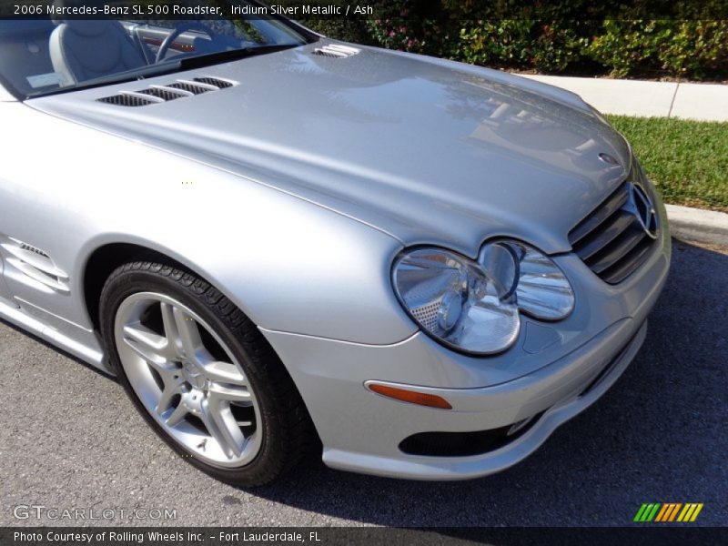 Iridium Silver Metallic / Ash 2006 Mercedes-Benz SL 500 Roadster