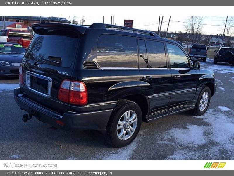 Black Onyx / Gray 2004 Lexus LX 470