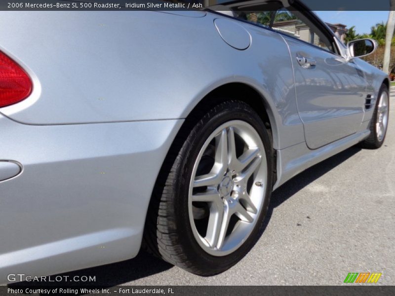 Iridium Silver Metallic / Ash 2006 Mercedes-Benz SL 500 Roadster