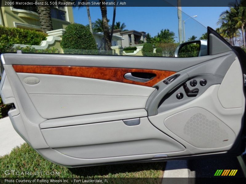 Iridium Silver Metallic / Ash 2006 Mercedes-Benz SL 500 Roadster