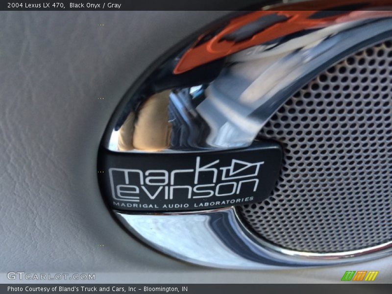 Black Onyx / Gray 2004 Lexus LX 470