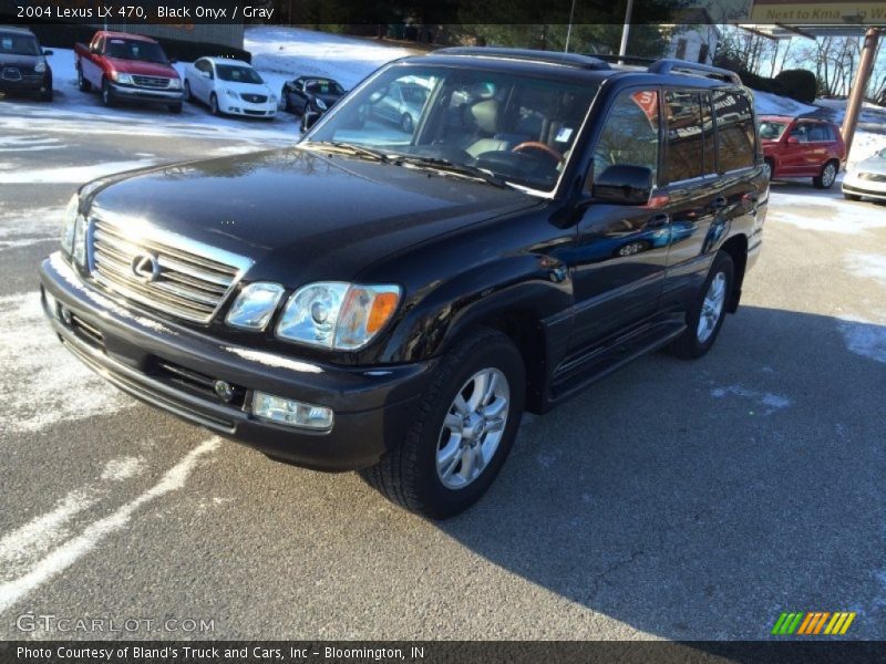 Black Onyx / Gray 2004 Lexus LX 470
