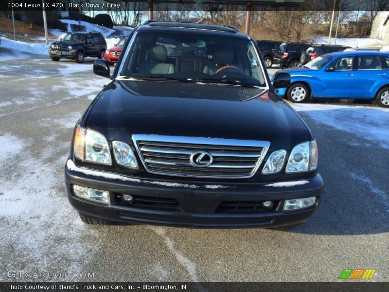 Black Onyx / Gray 2004 Lexus LX 470