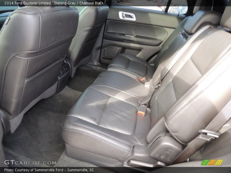 Sterling Gray / Charcoal Black 2014 Ford Explorer Limited