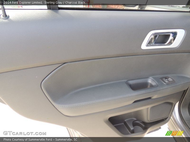 Sterling Gray / Charcoal Black 2014 Ford Explorer Limited