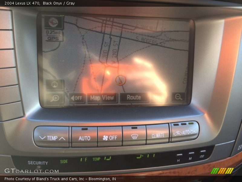 Black Onyx / Gray 2004 Lexus LX 470