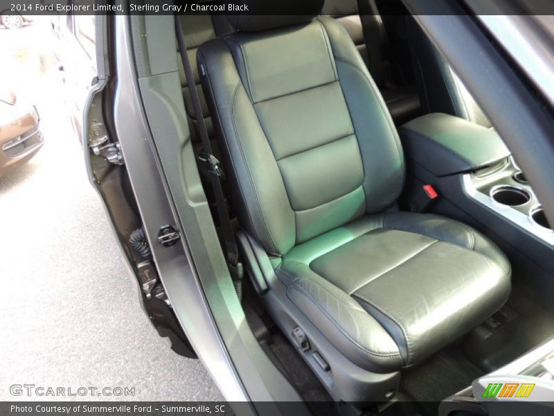 Sterling Gray / Charcoal Black 2014 Ford Explorer Limited