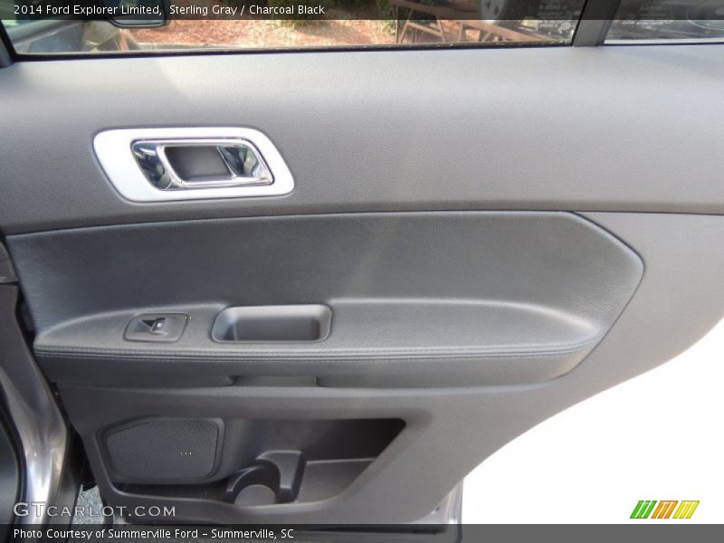 Sterling Gray / Charcoal Black 2014 Ford Explorer Limited