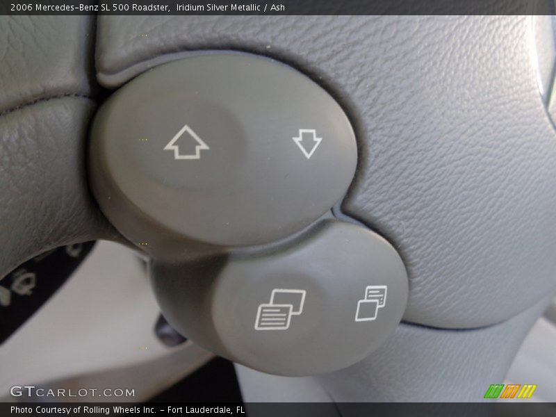 Iridium Silver Metallic / Ash 2006 Mercedes-Benz SL 500 Roadster