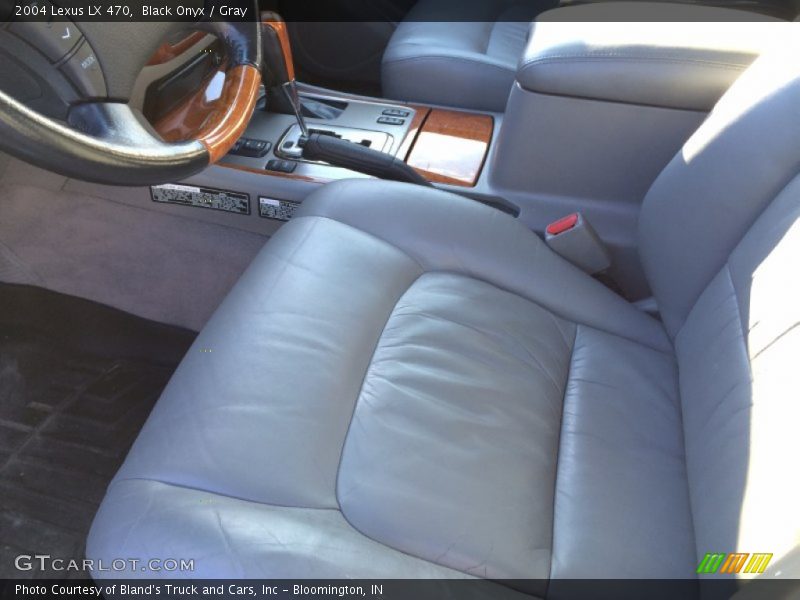 Black Onyx / Gray 2004 Lexus LX 470