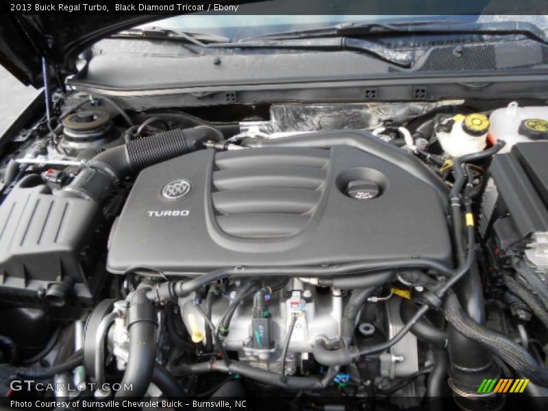 Black Diamond Tricoat / Ebony 2013 Buick Regal Turbo
