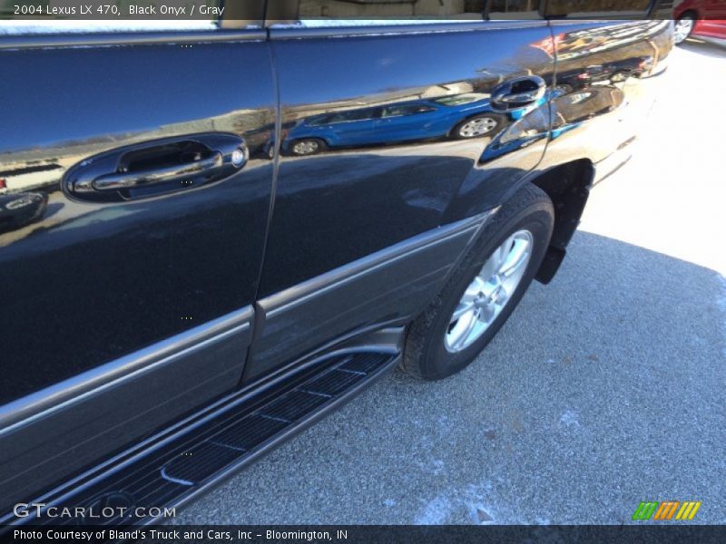 Black Onyx / Gray 2004 Lexus LX 470