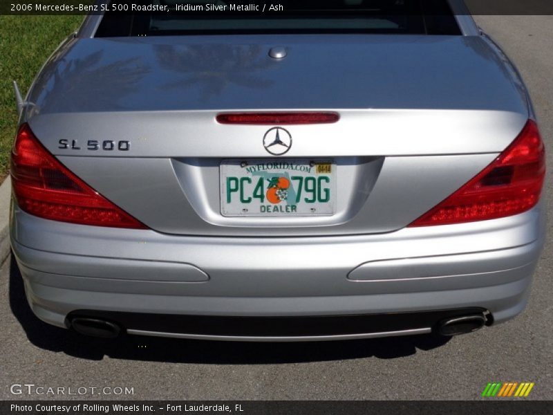 Iridium Silver Metallic / Ash 2006 Mercedes-Benz SL 500 Roadster