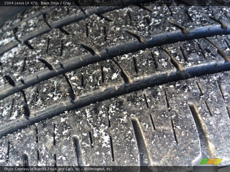 Black Onyx / Gray 2004 Lexus LX 470