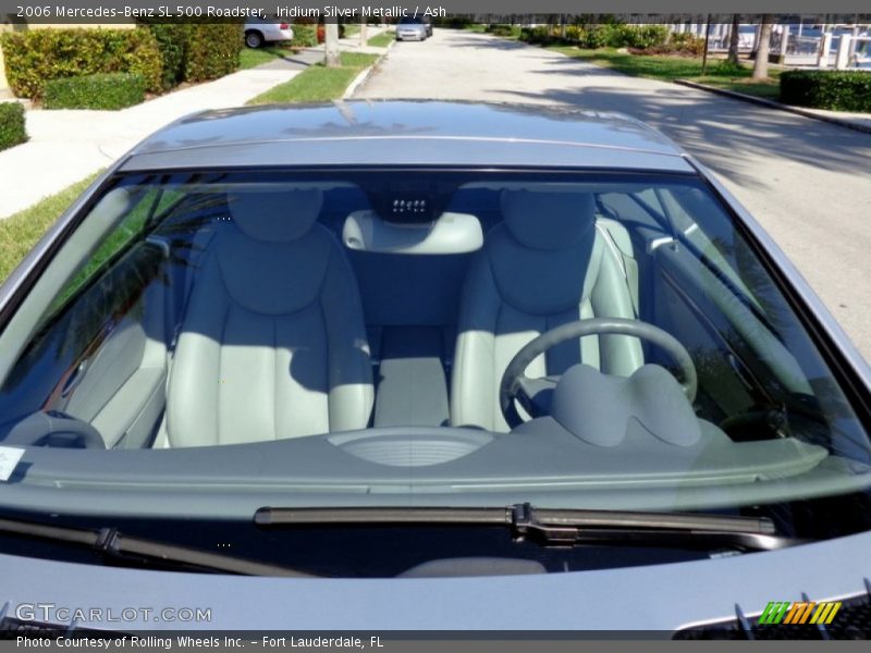 Iridium Silver Metallic / Ash 2006 Mercedes-Benz SL 500 Roadster