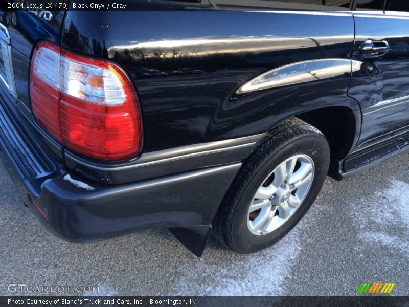 Black Onyx / Gray 2004 Lexus LX 470