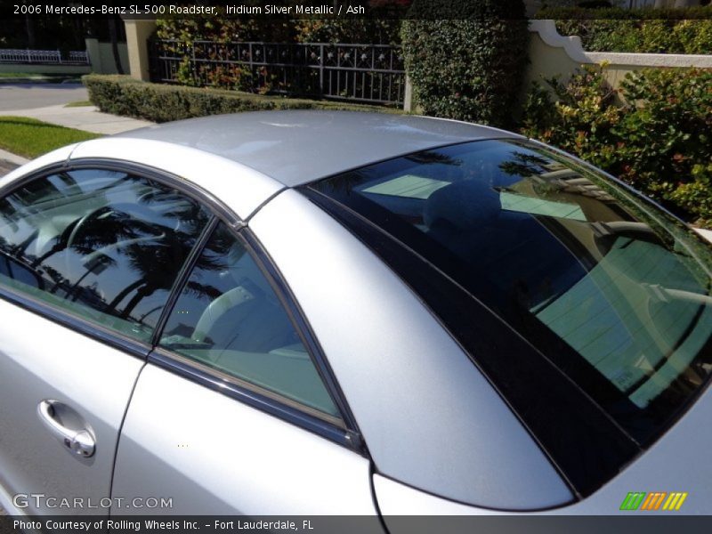 Iridium Silver Metallic / Ash 2006 Mercedes-Benz SL 500 Roadster