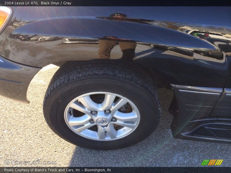 Black Onyx / Gray 2004 Lexus LX 470