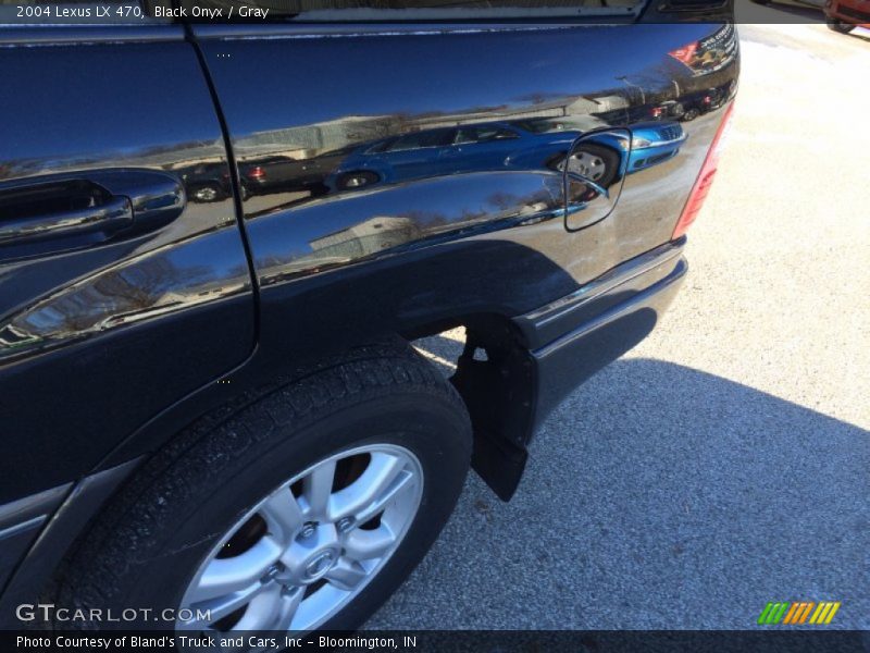Black Onyx / Gray 2004 Lexus LX 470