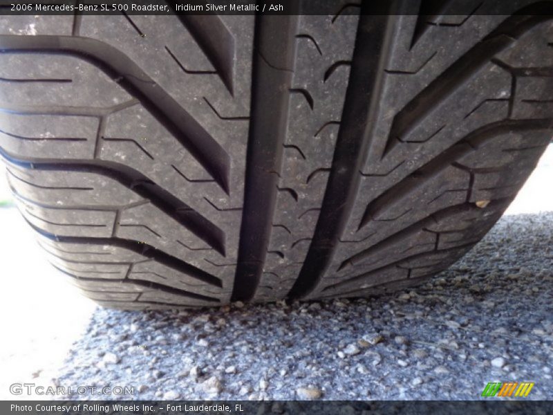 Iridium Silver Metallic / Ash 2006 Mercedes-Benz SL 500 Roadster